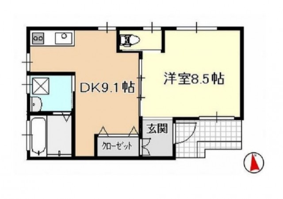 サクラサク平屋生活！の間取り図