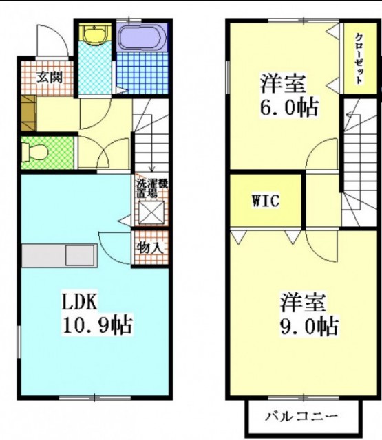 間取りは2LDK