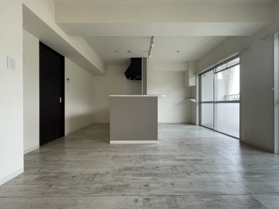 キッチンのどっしり感