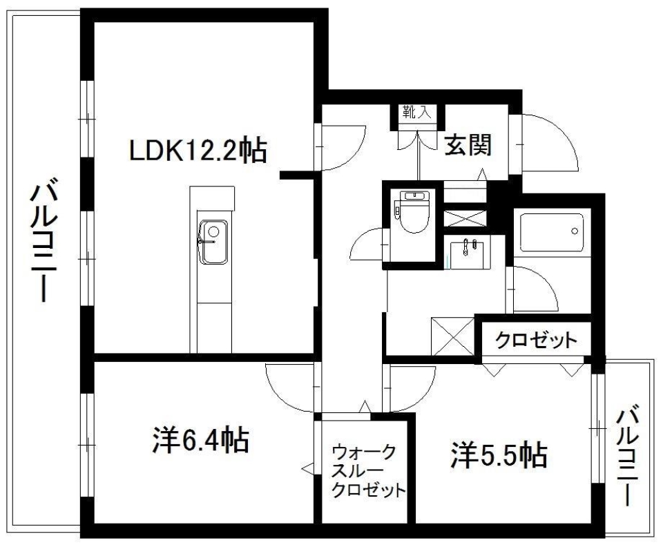 ジュリエット募集中。の間取り図