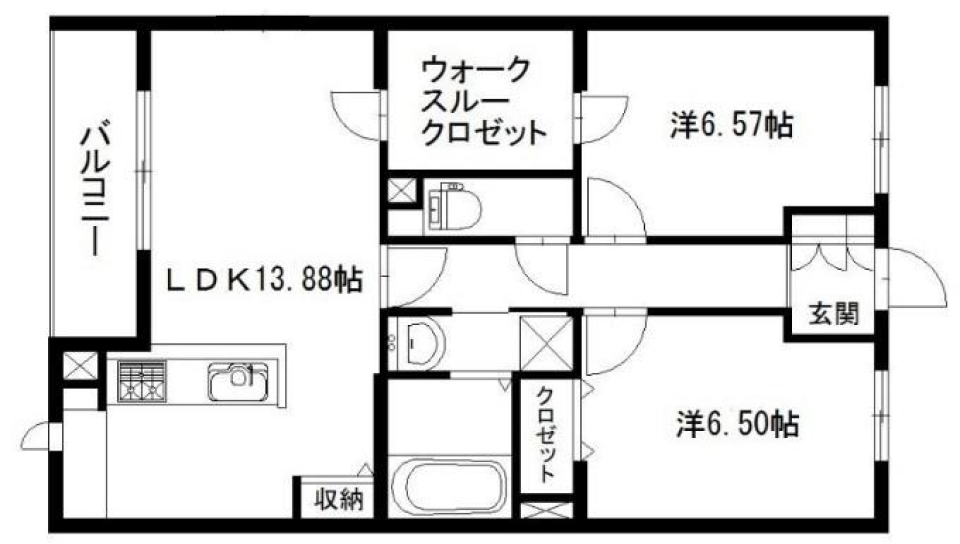 早くも登場！遠鉄沿線の築浅です！の間取り図