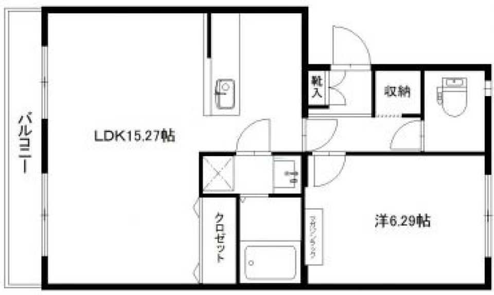 ときめかずにいられないの間取り図