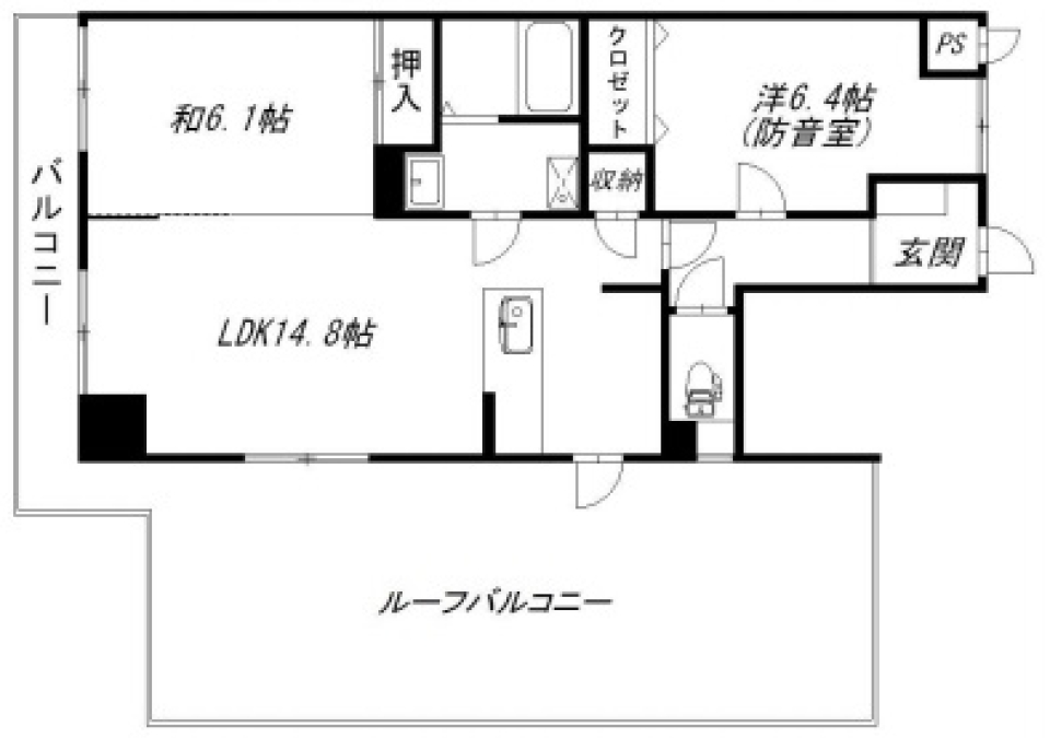 空がこんなに青いとはの間取り図