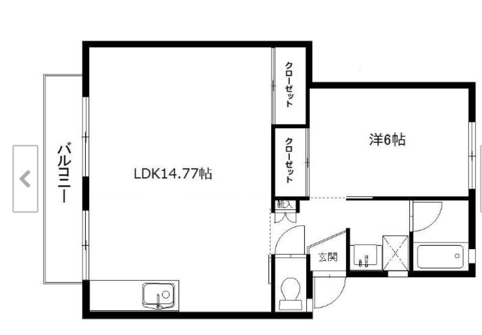 選べるよ！！！の間取り図