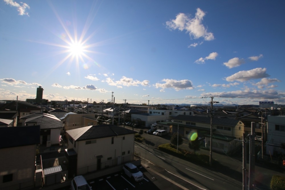 撮影日はいい天気でした！