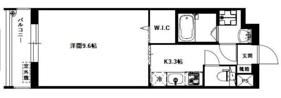 あ～今日もがんばったの間取り図