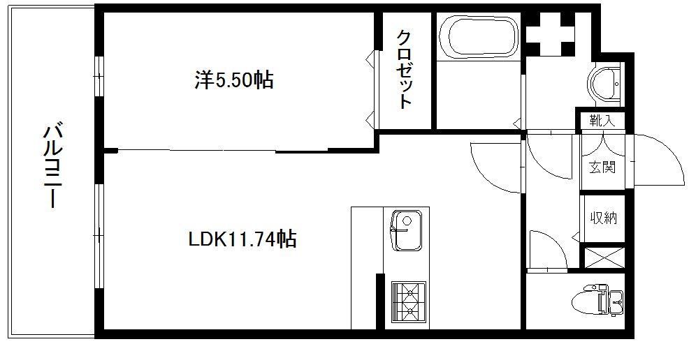 エレベーター付きのRCマンション。