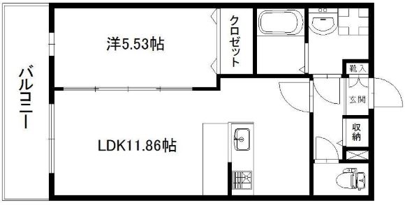 間取り図。