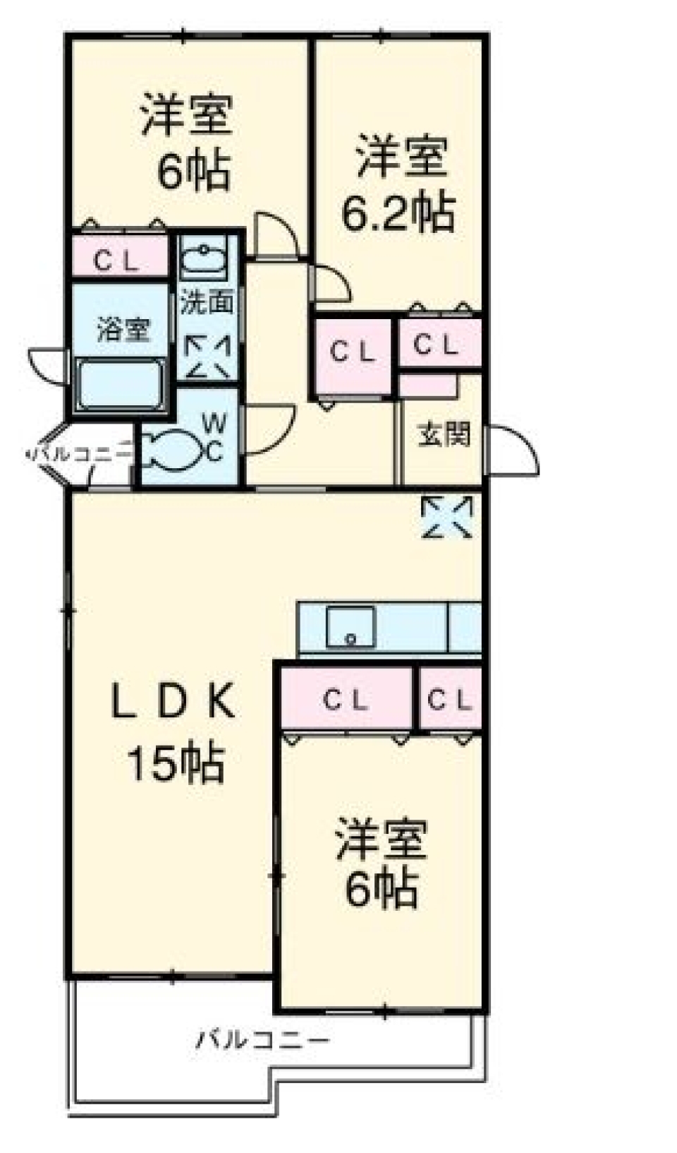 Life of Greenの間取り図