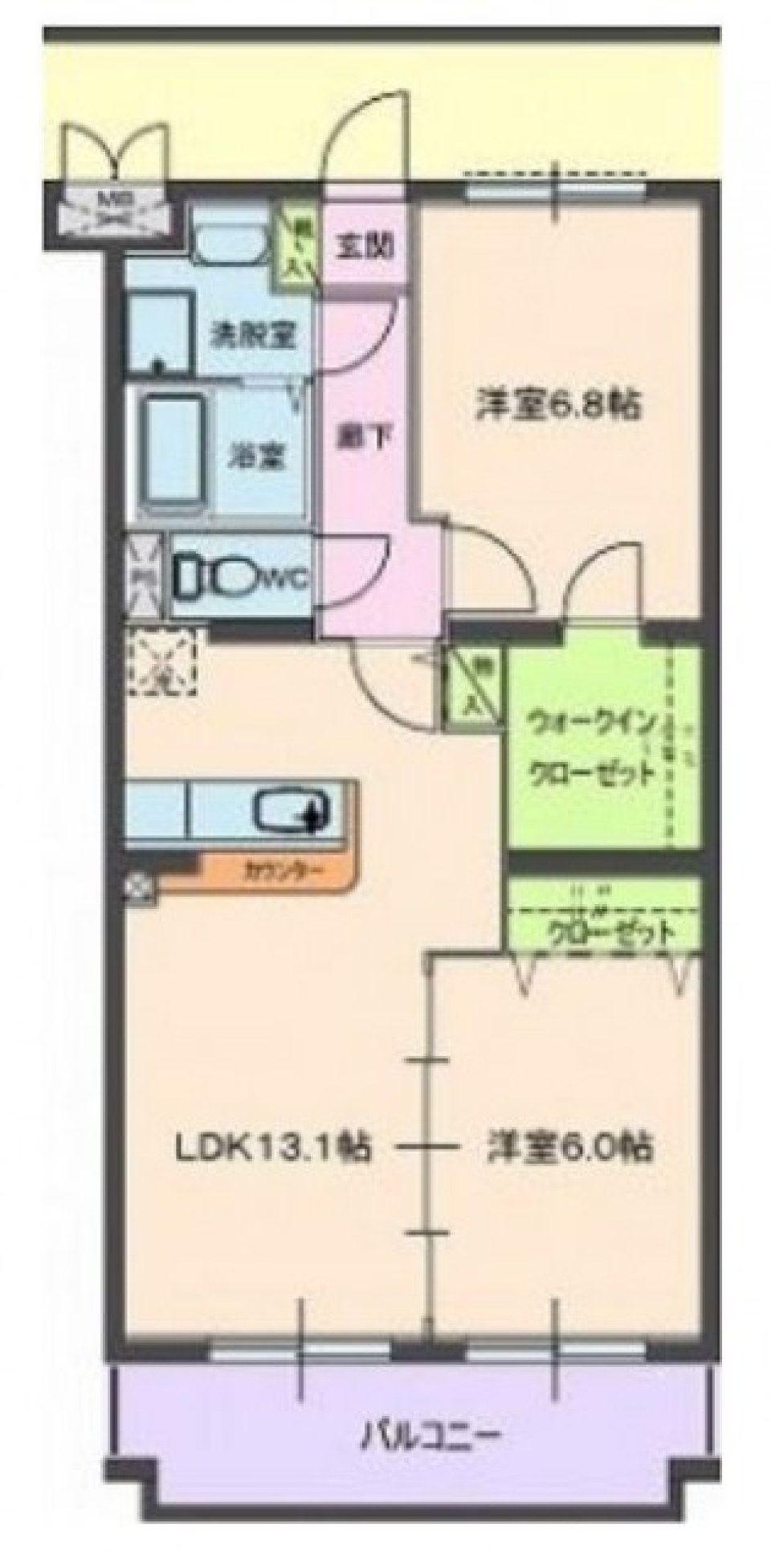 ハミングをさえずりながらの間取り図