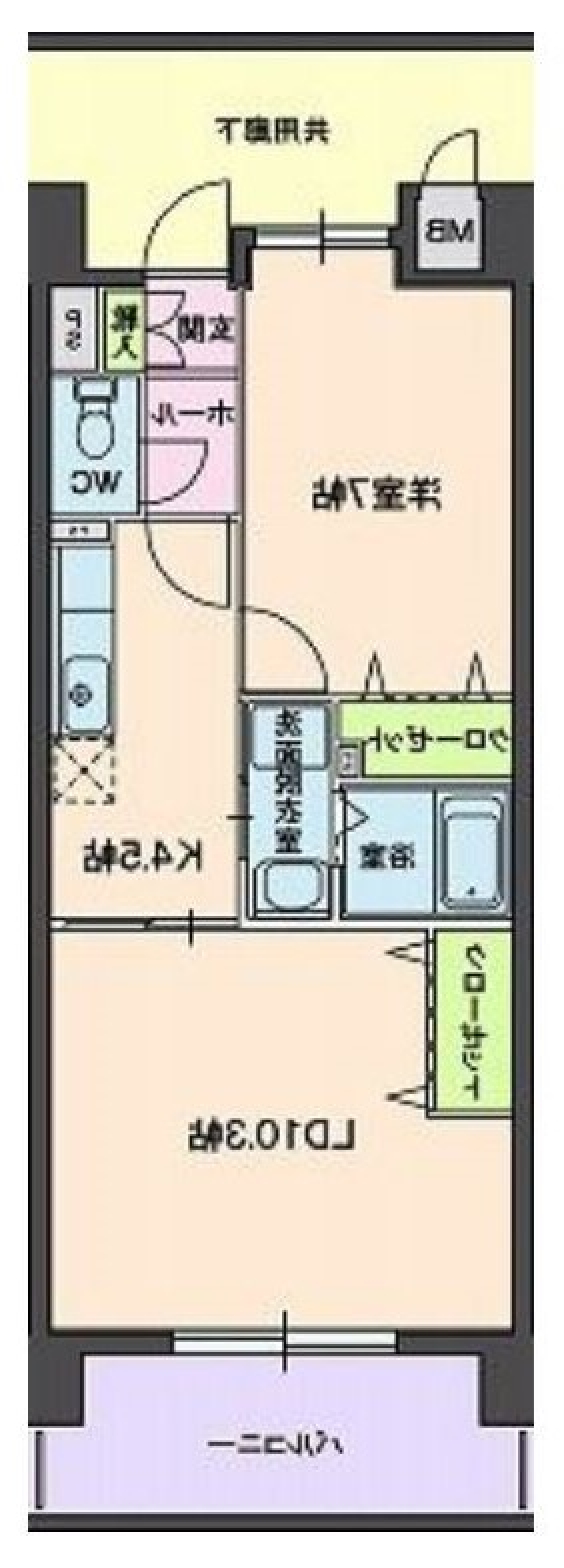 シンプルで暮らしやすくの間取り図