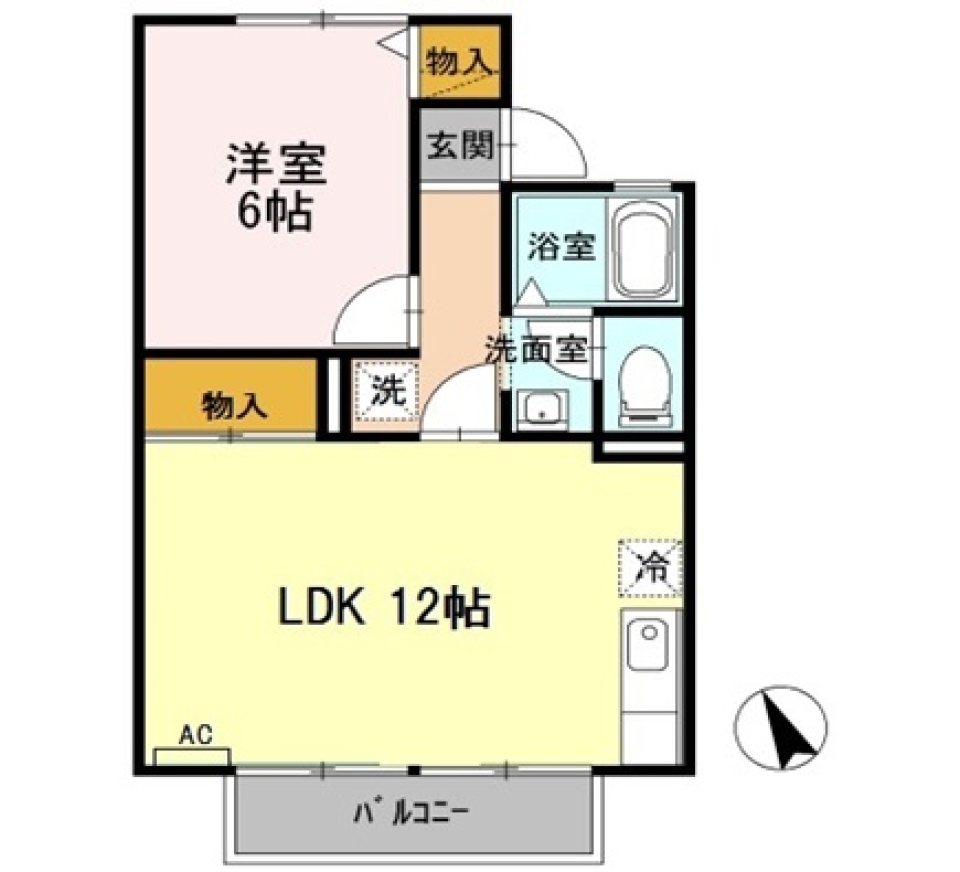 虫の音を聞く田舎暮らし。の間取り図