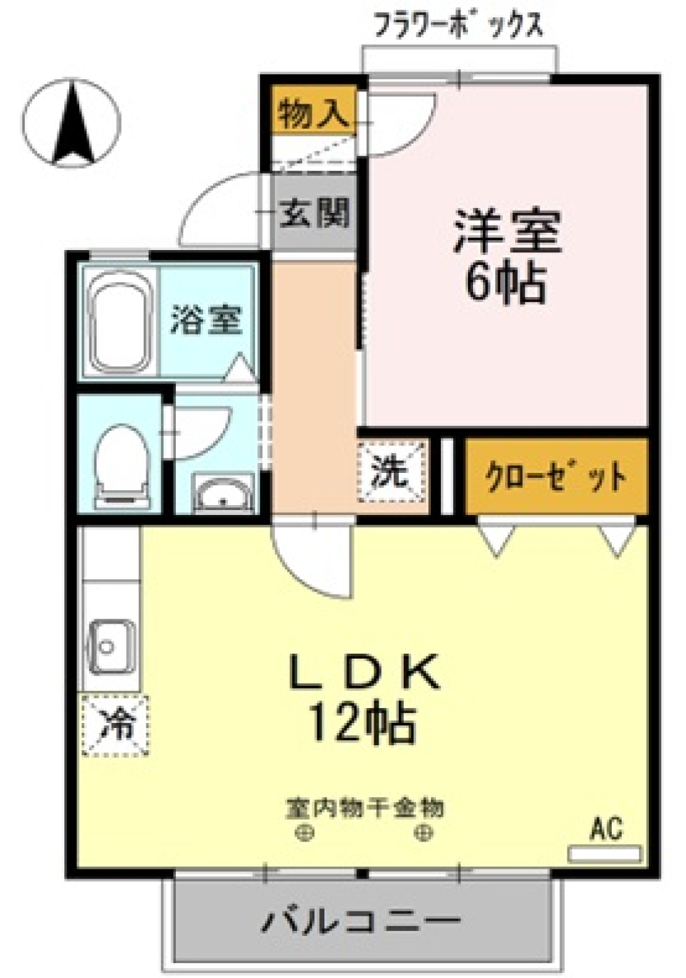 小より大を選ぶ生活。の間取り図