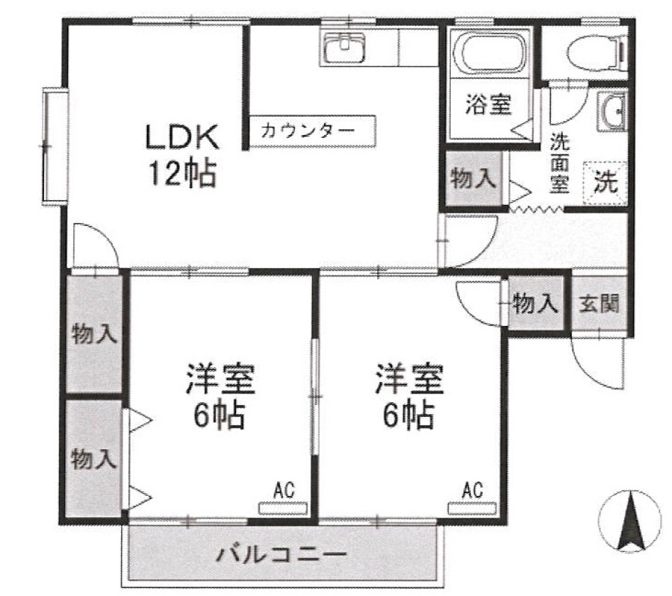 自宅に創った喫茶スペース。の間取り図