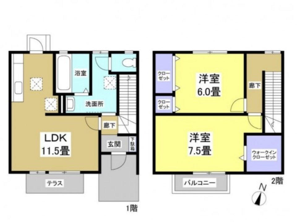 日向ぼっこしようの間取り図