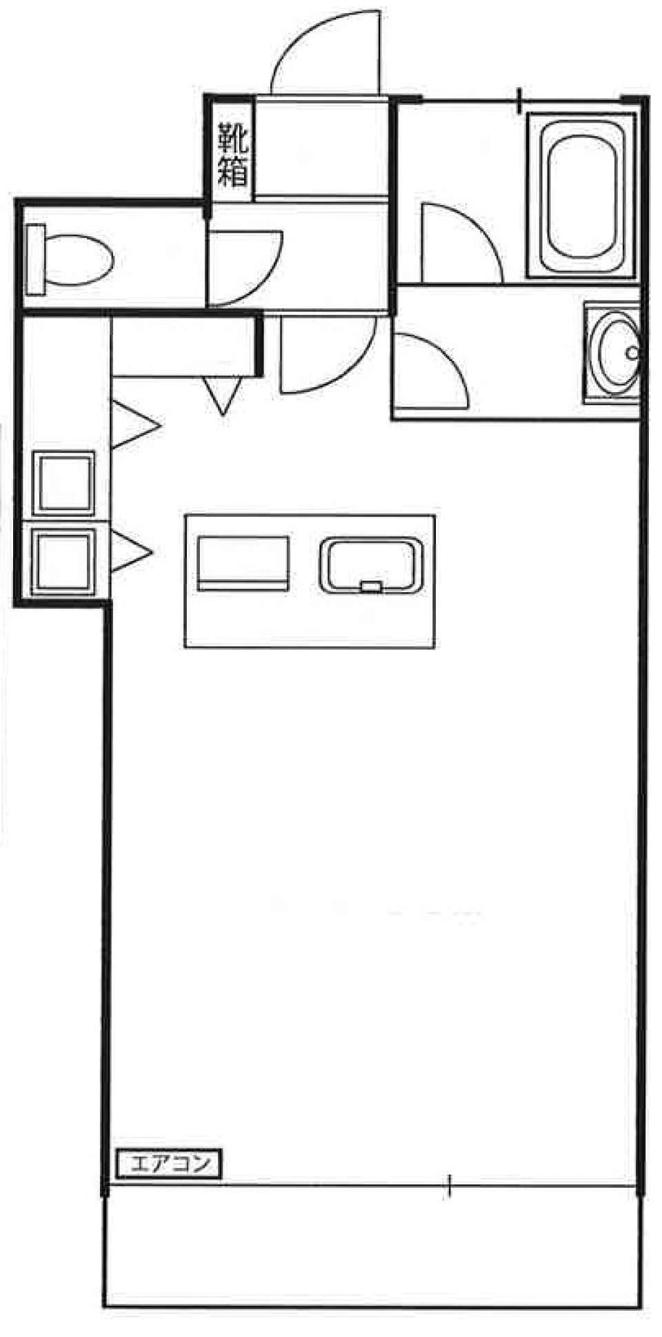 White transparentの間取り図