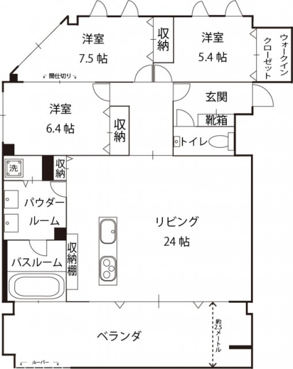 ステージで踊ろうの間取り図