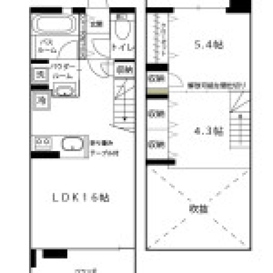 オシャンが過ぎる！の間取り図