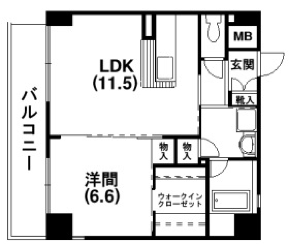 マンション今昔物語。の間取り図