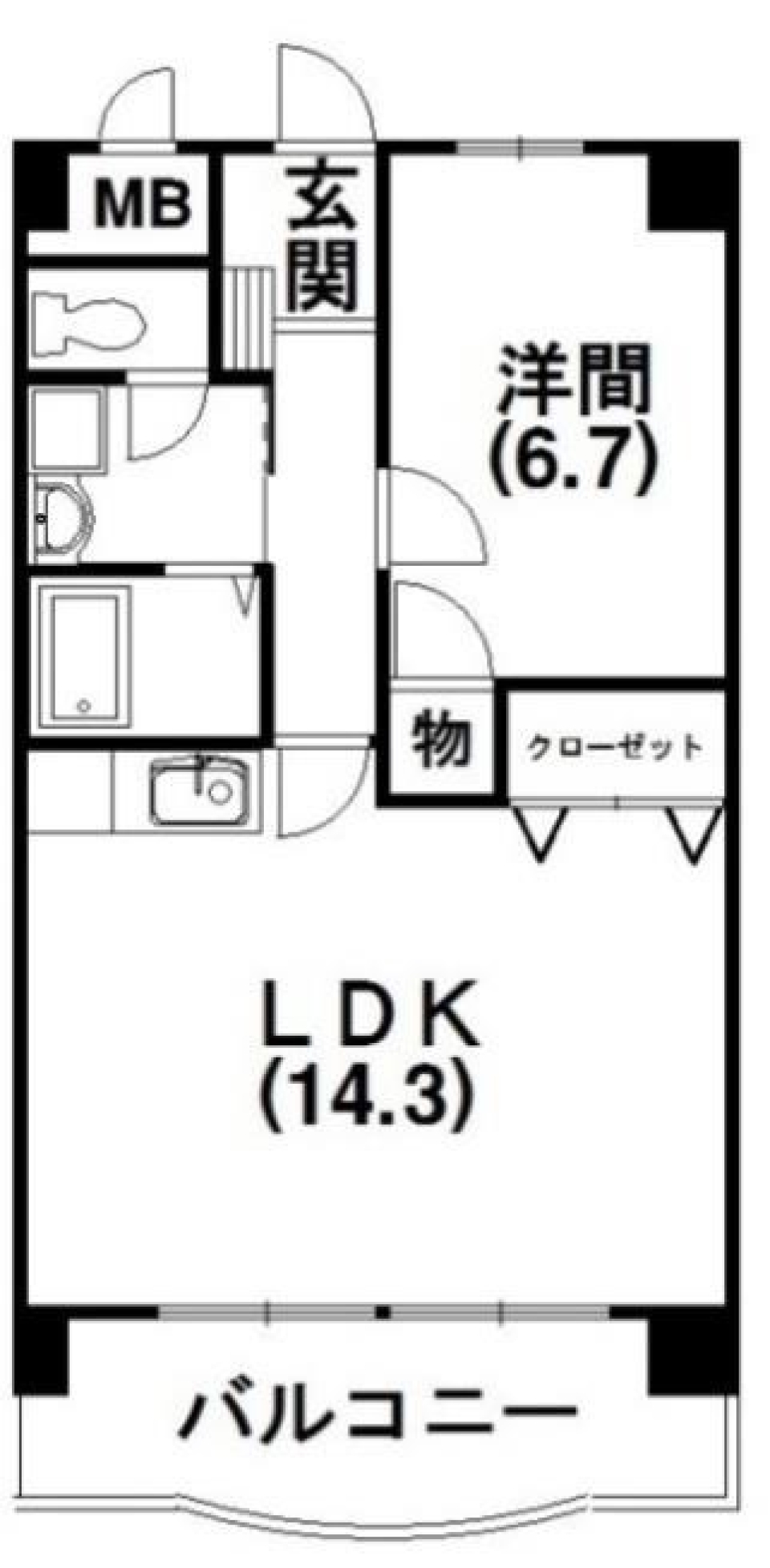 眺望抜群！遠州灘の風を感じて。の間取り図