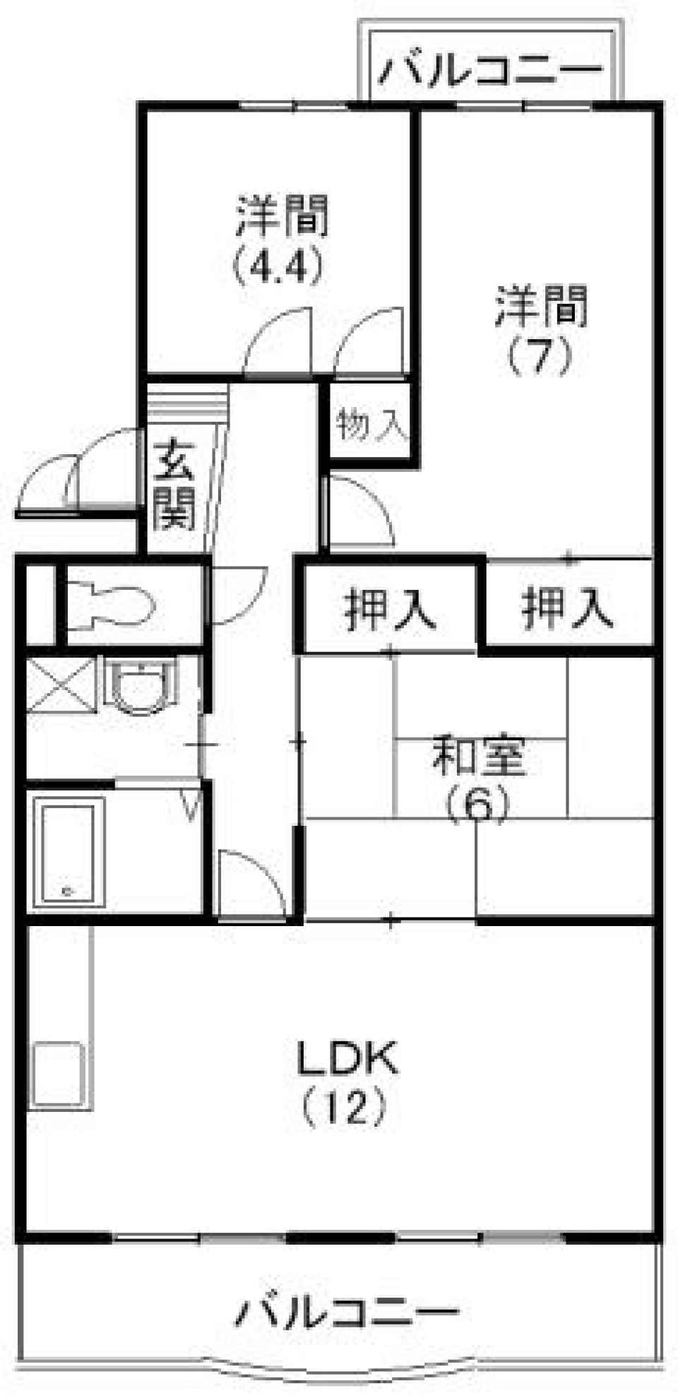 のんびり暮らす子育て世代の間取り図