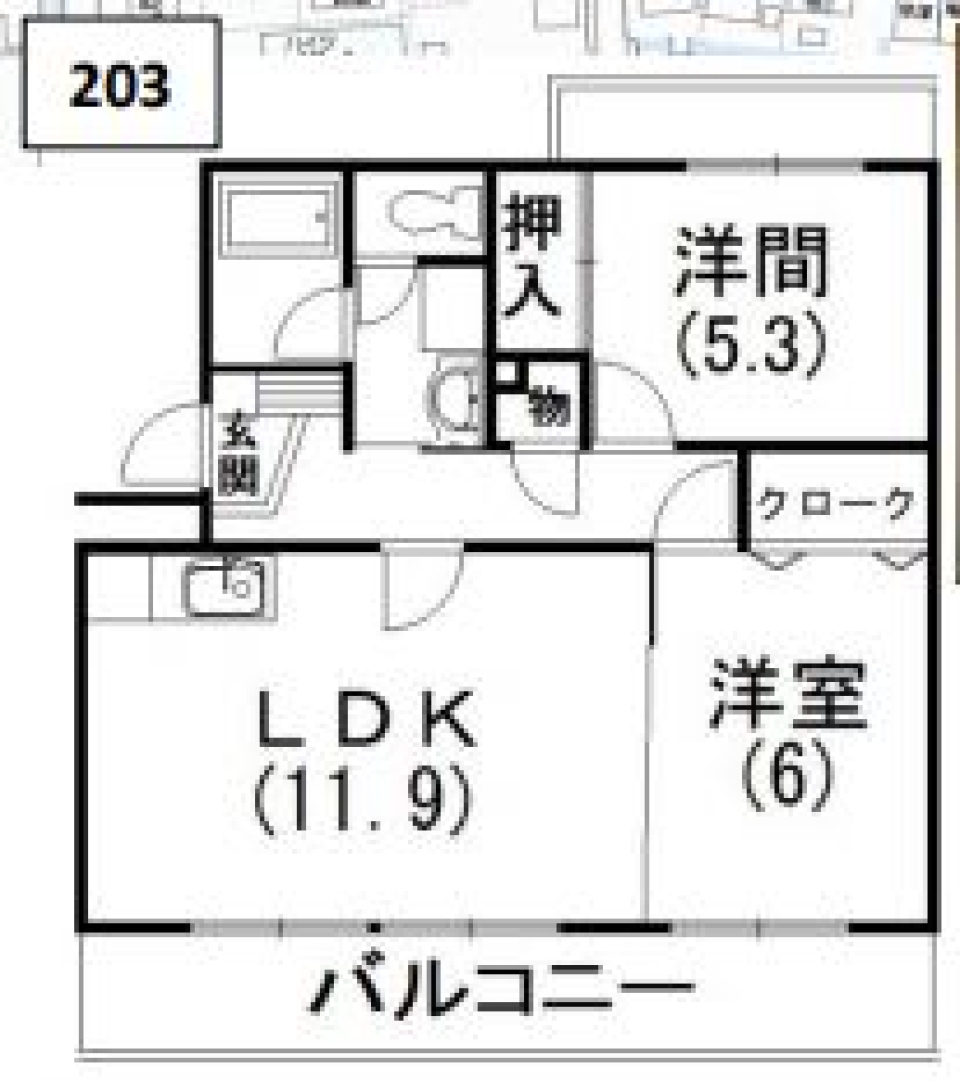 選べる間取りの間取り図