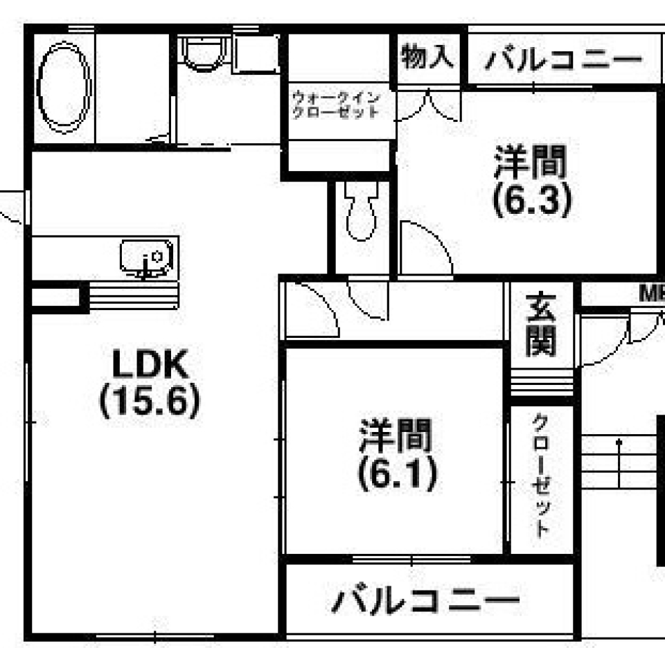 天高く馬肥ゆる秋に夢心地。の間取り図