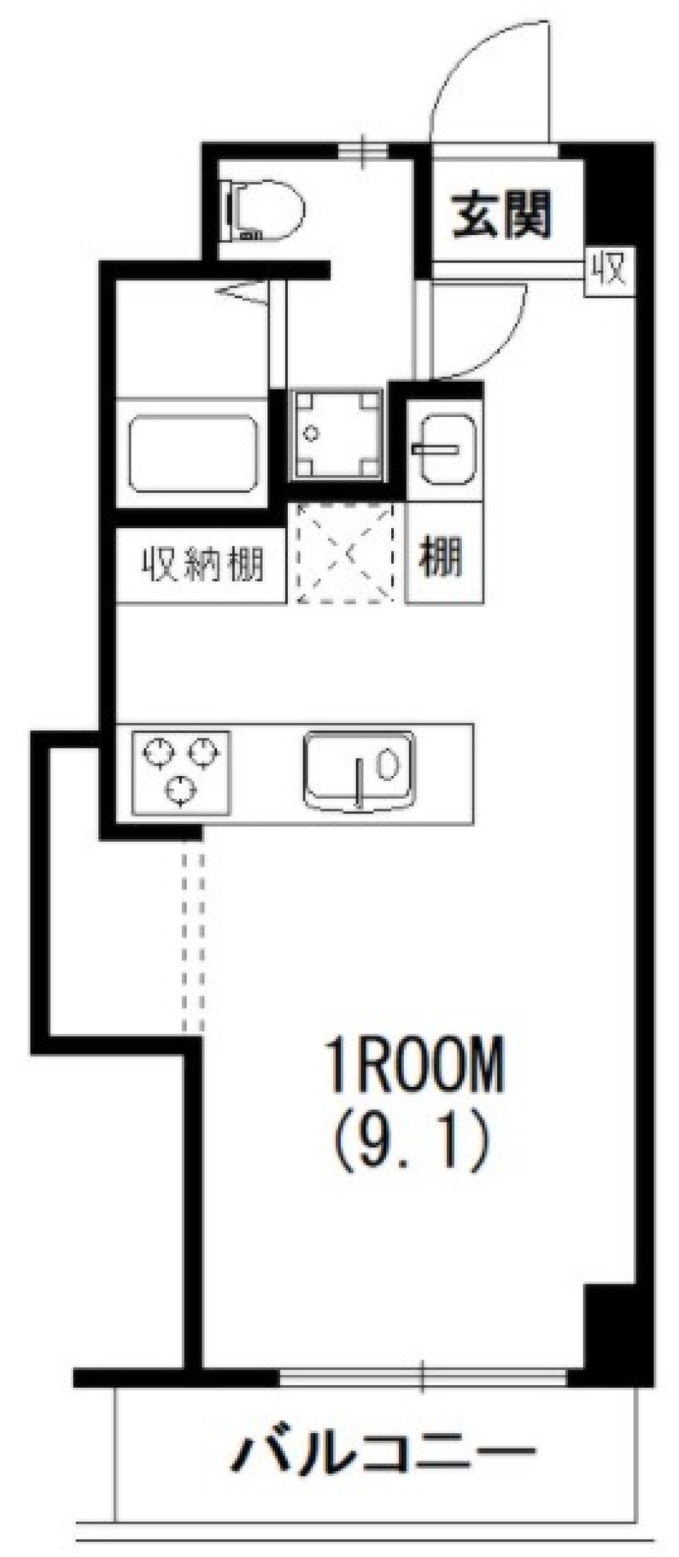 余計なものはいらない。の間取り図