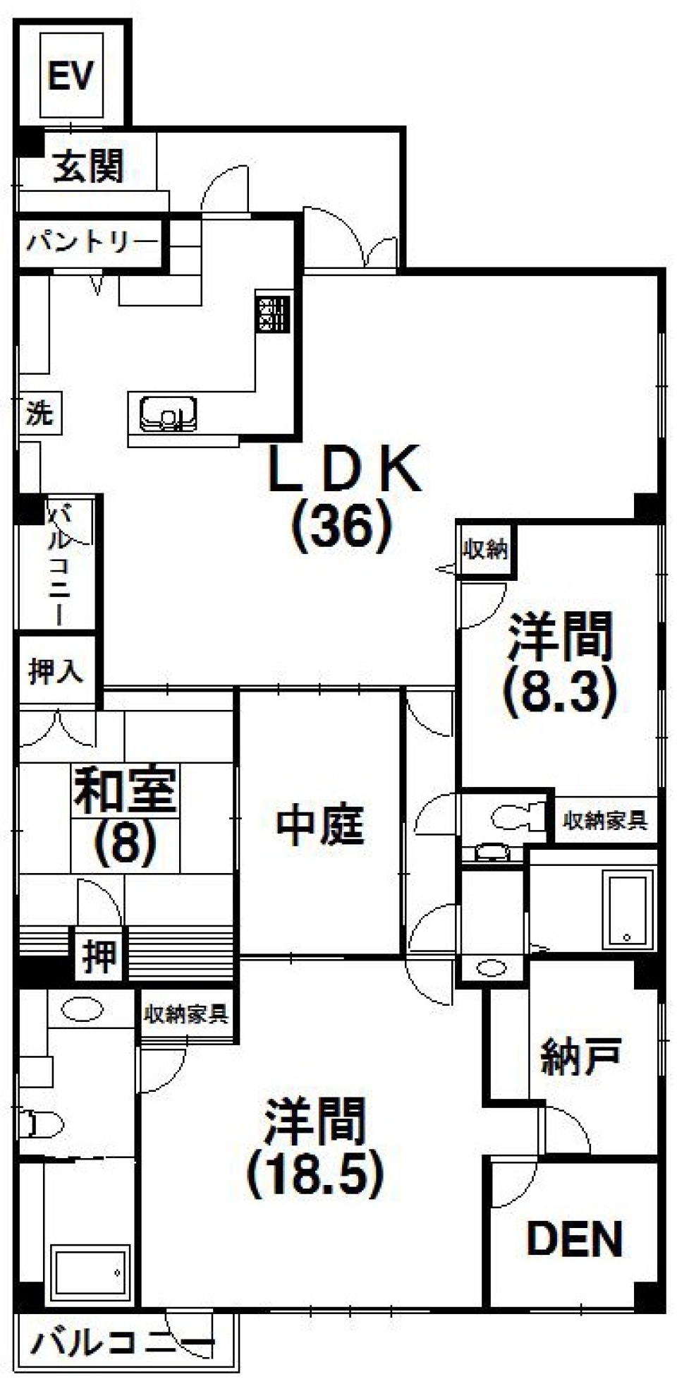 ハリウッドとは無縁の映画館。の間取り図