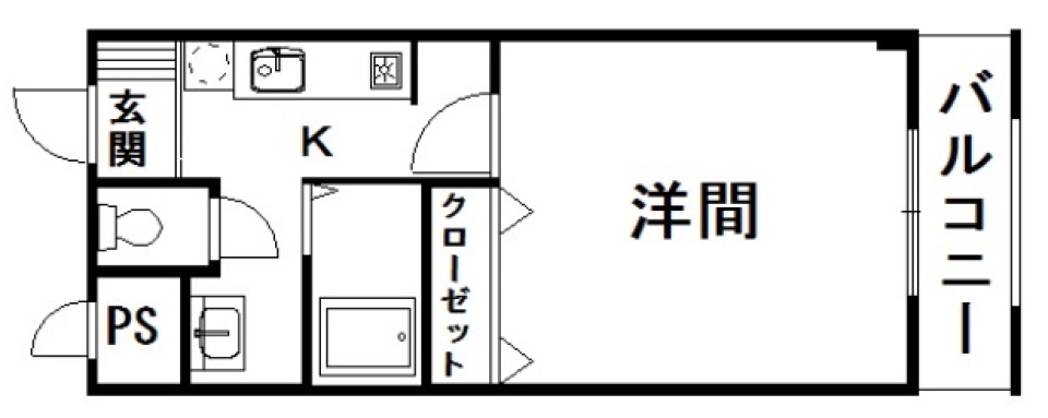 引っ越しと一緒にダイエットも！の間取り図