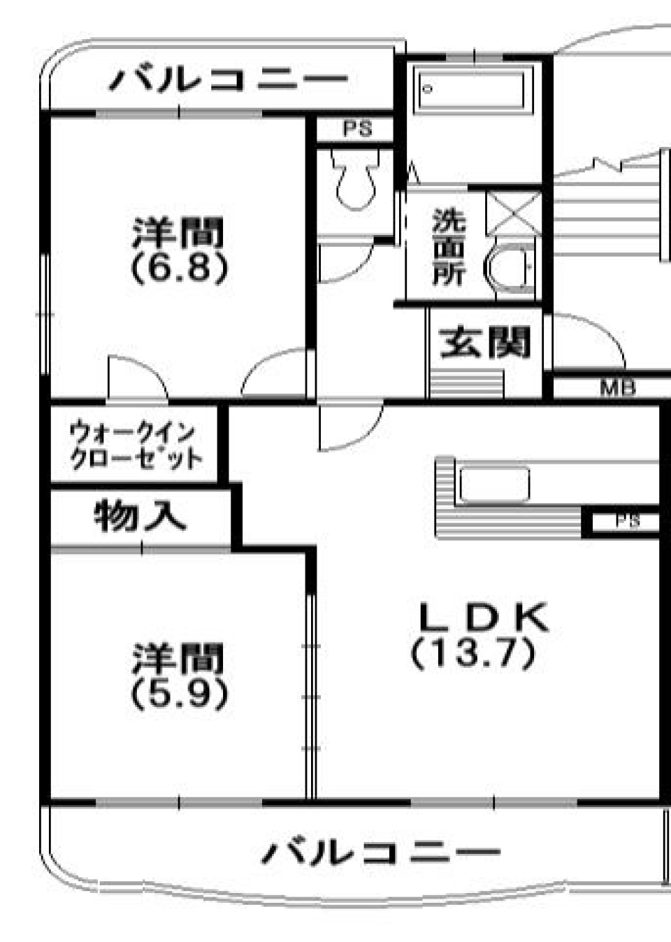 家族で暮らす浜北の静かな生活。の間取り図