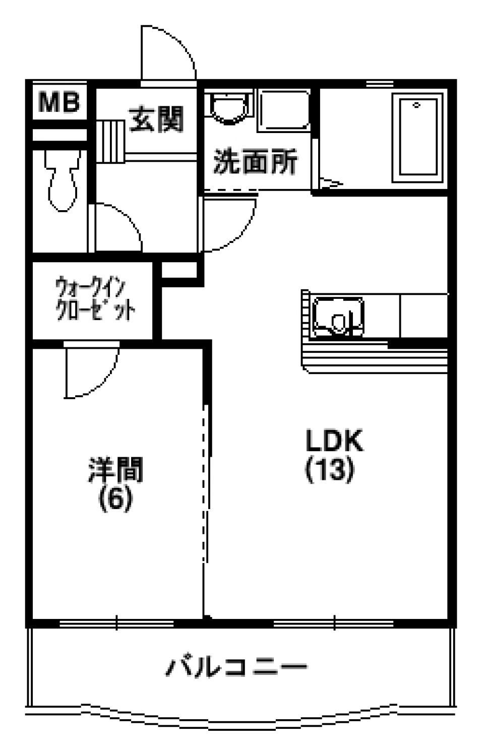 URBAN LIVINGの間取り図