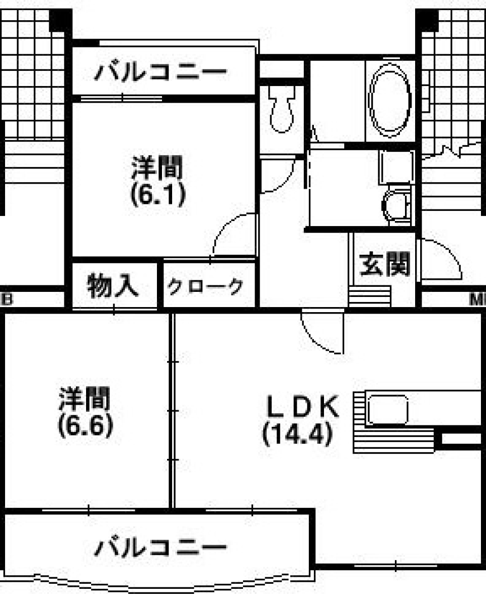 Natural & Creativeの間取り図