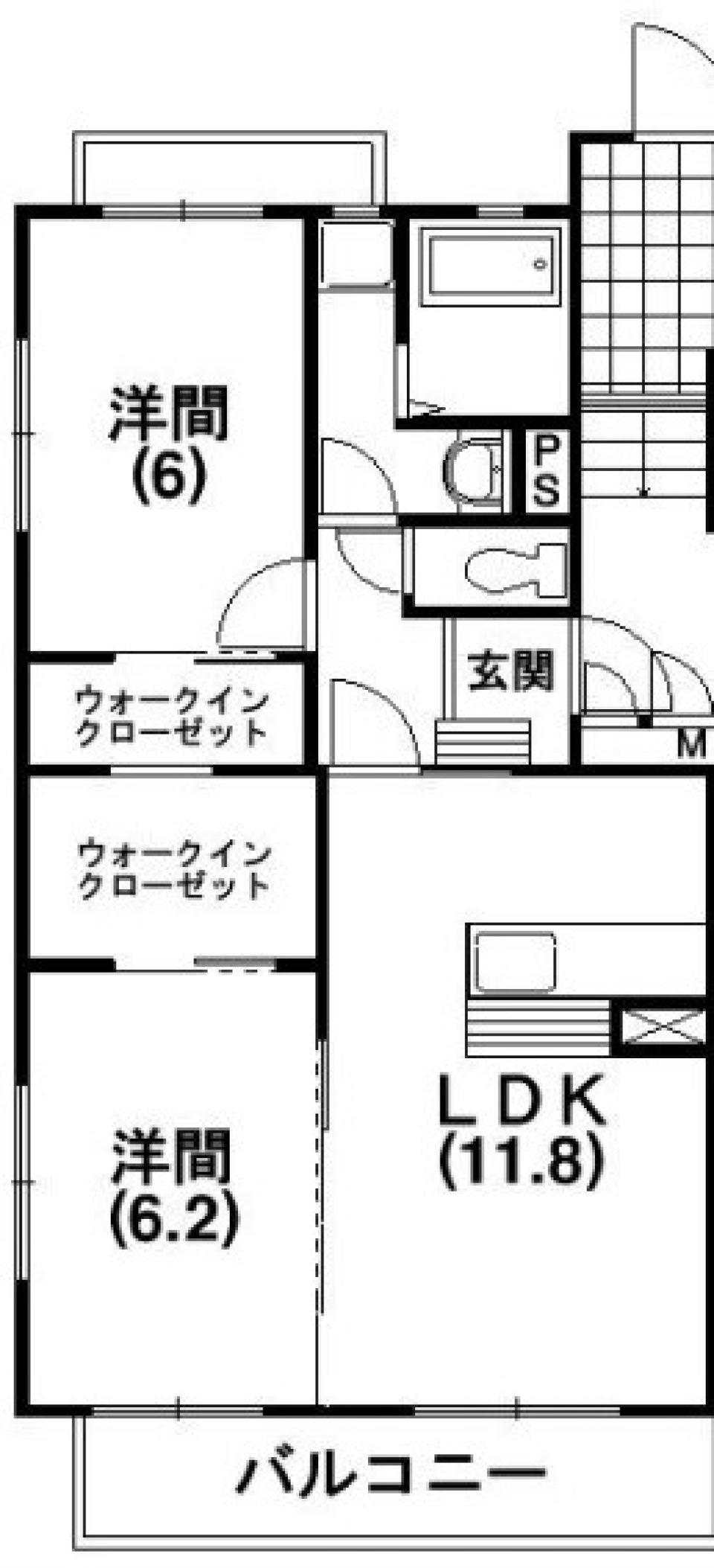 子育て世代にはもってこい！なお部屋の間取り図