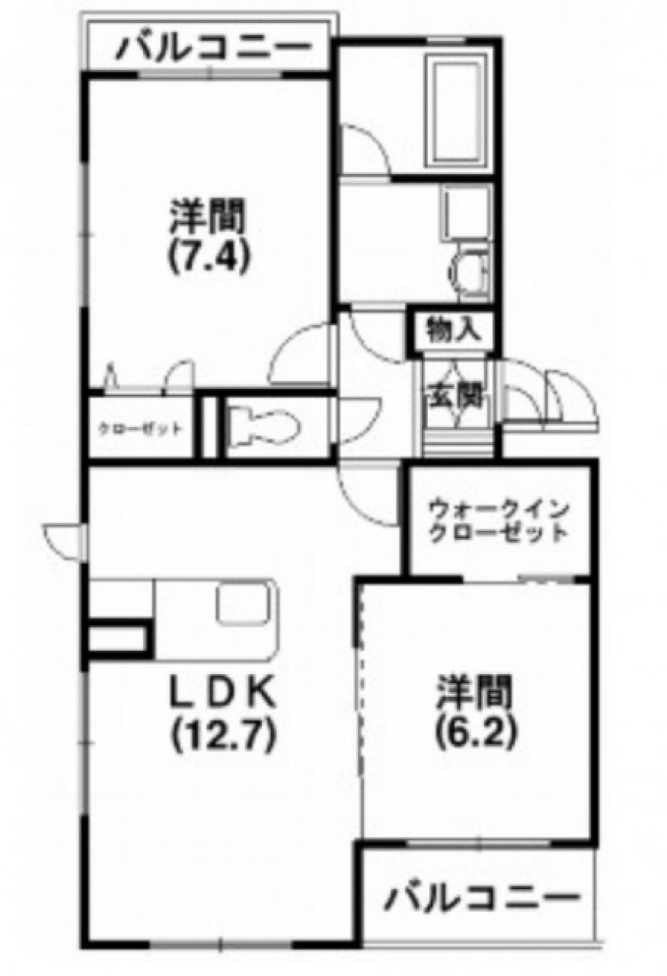 優美な生活。あなたと一緒にの間取り図