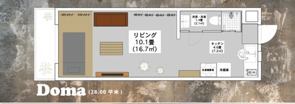 起業の道はココから。の間取り図