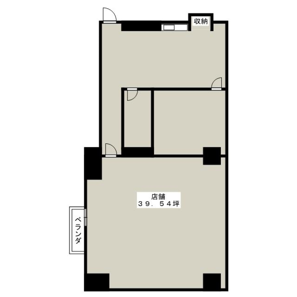 【事業者向け物件】会議は浜松での間取り図