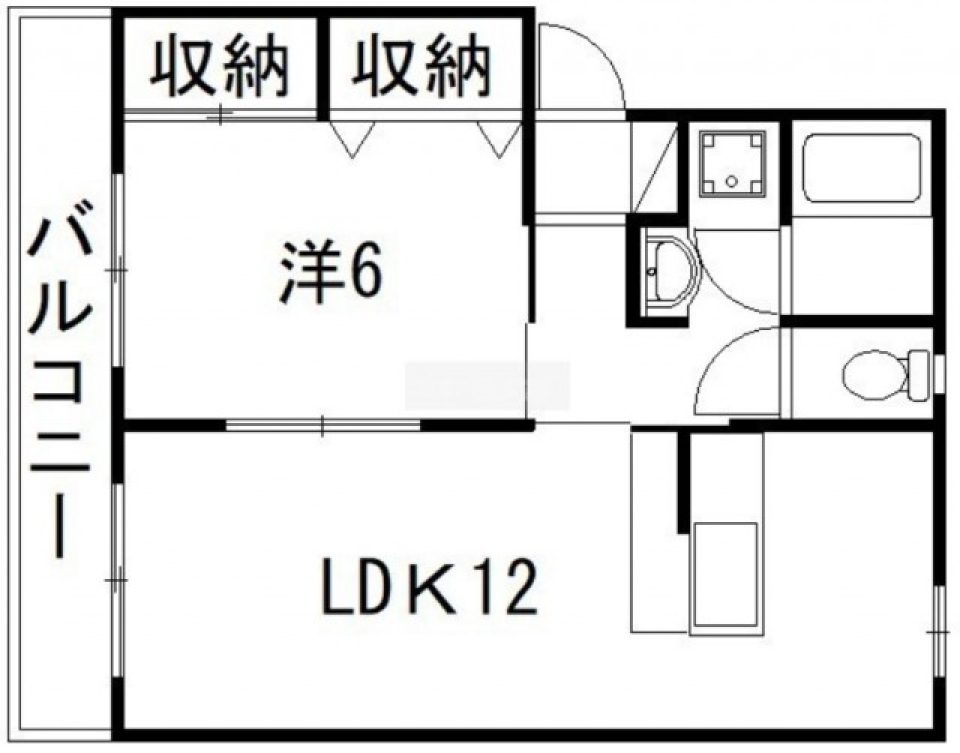 シンプルな暮らしの間取り図