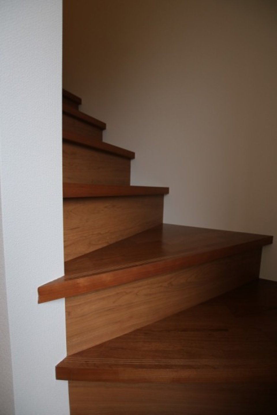 1階は玄関と階段だけの構成。