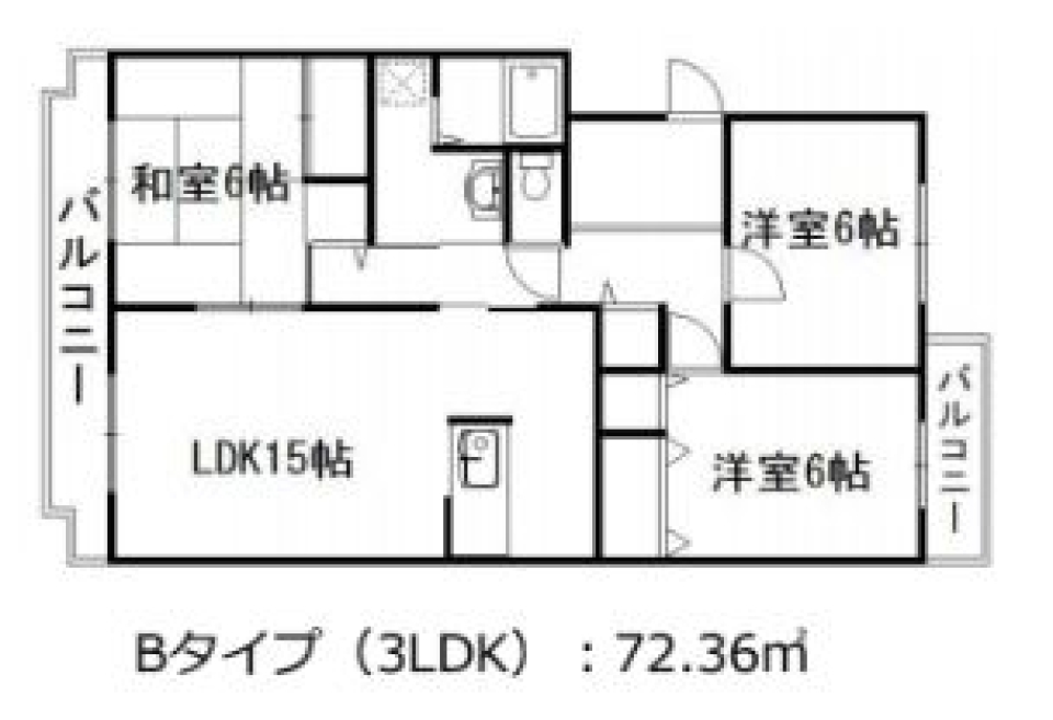 お家居酒屋気分の間取り図