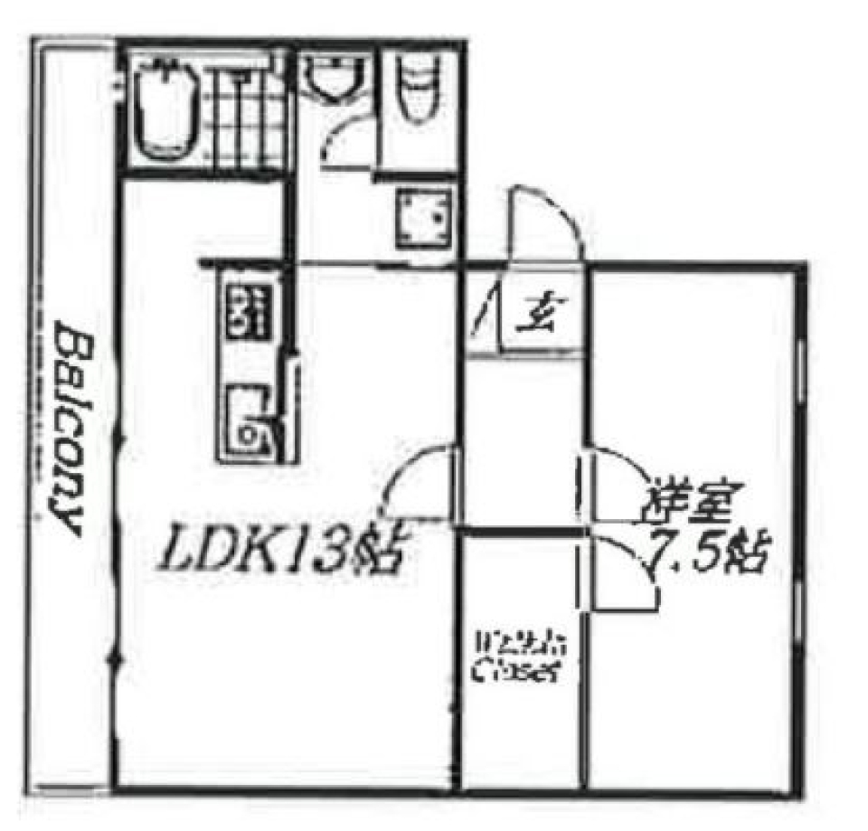 丁寧な暮らしの間取り図