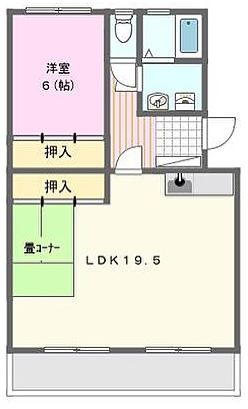 畳コーナーありますの間取り図