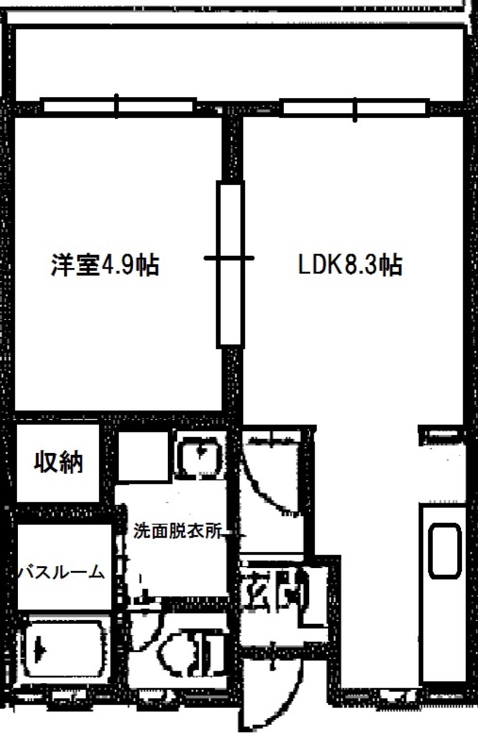 花川の地中海。の間取り図