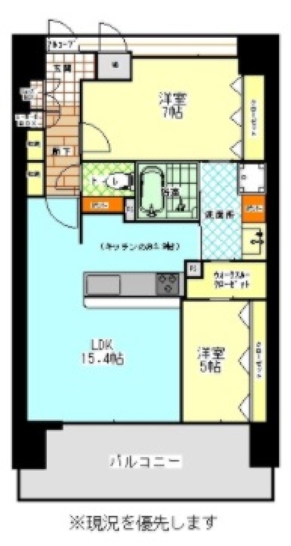 Luxury Room.の間取り図