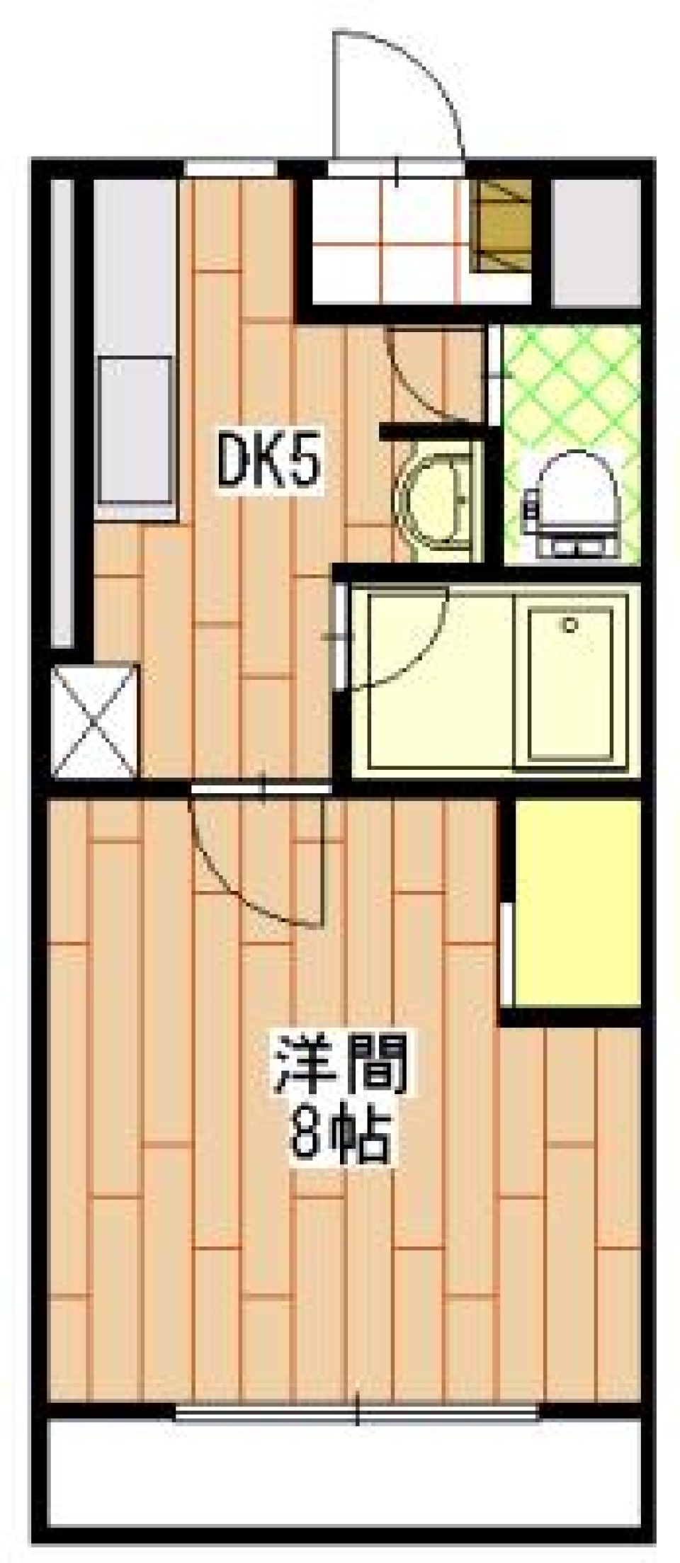 ナチュラル・カフェ ルームの間取り図