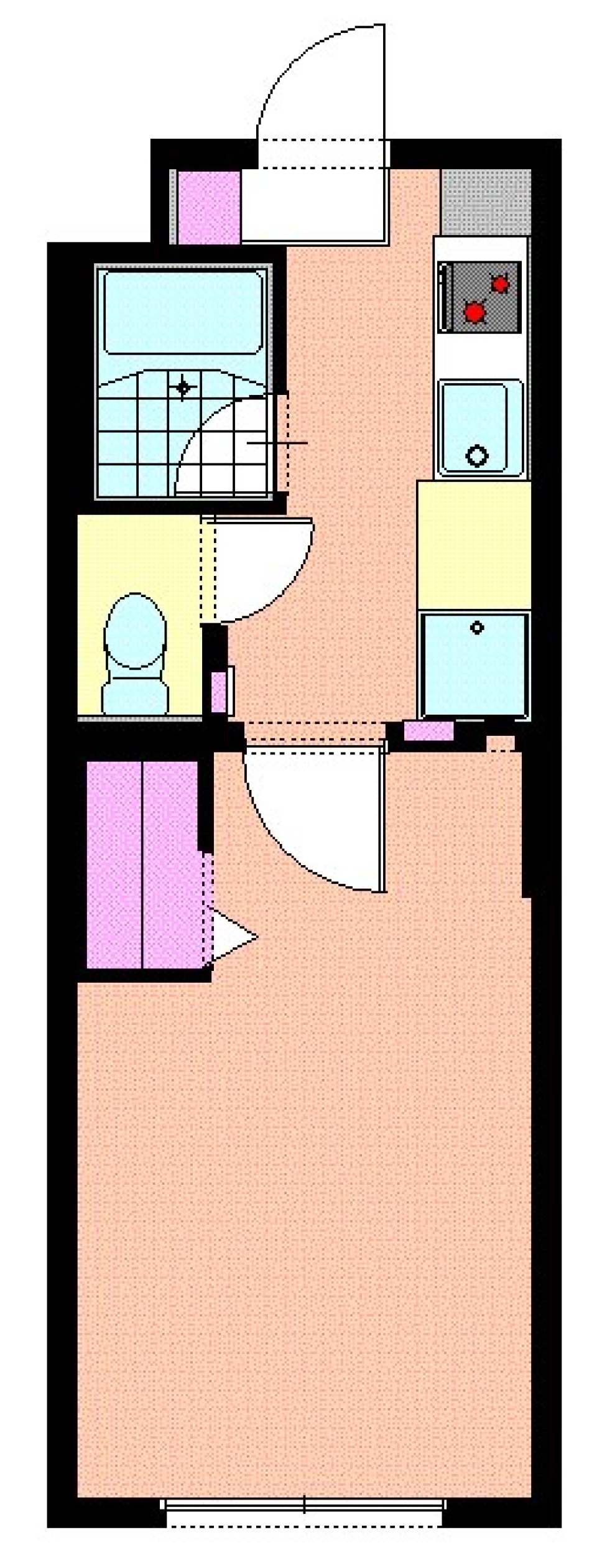 モダン空間を楽しむリノベルーム。の間取り図