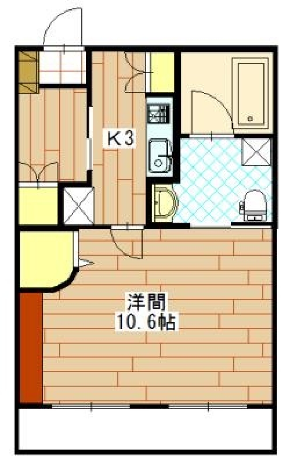 南国のリゾートホテルでまったり。の間取り図