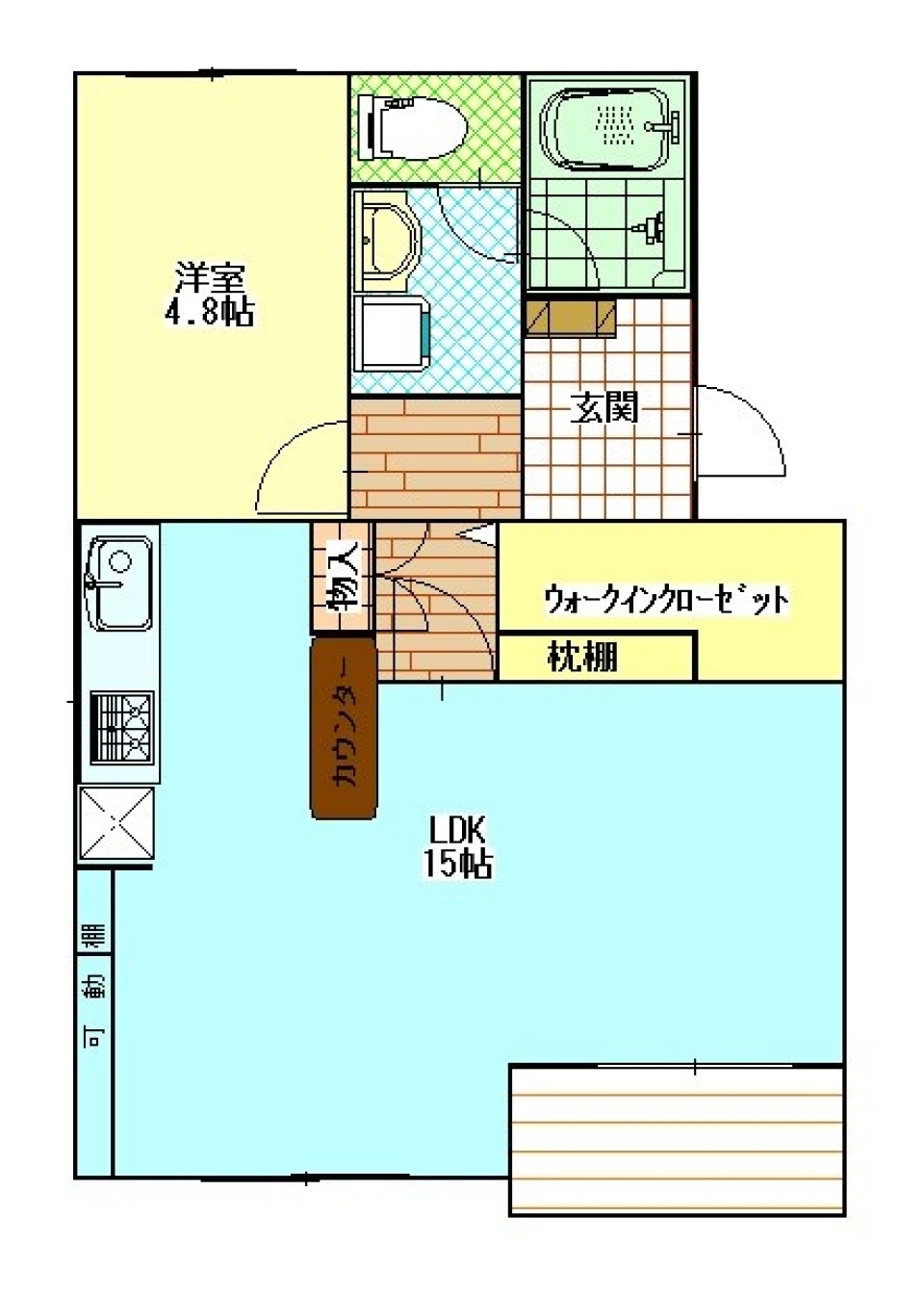 LOHAS STYLE。の間取り図