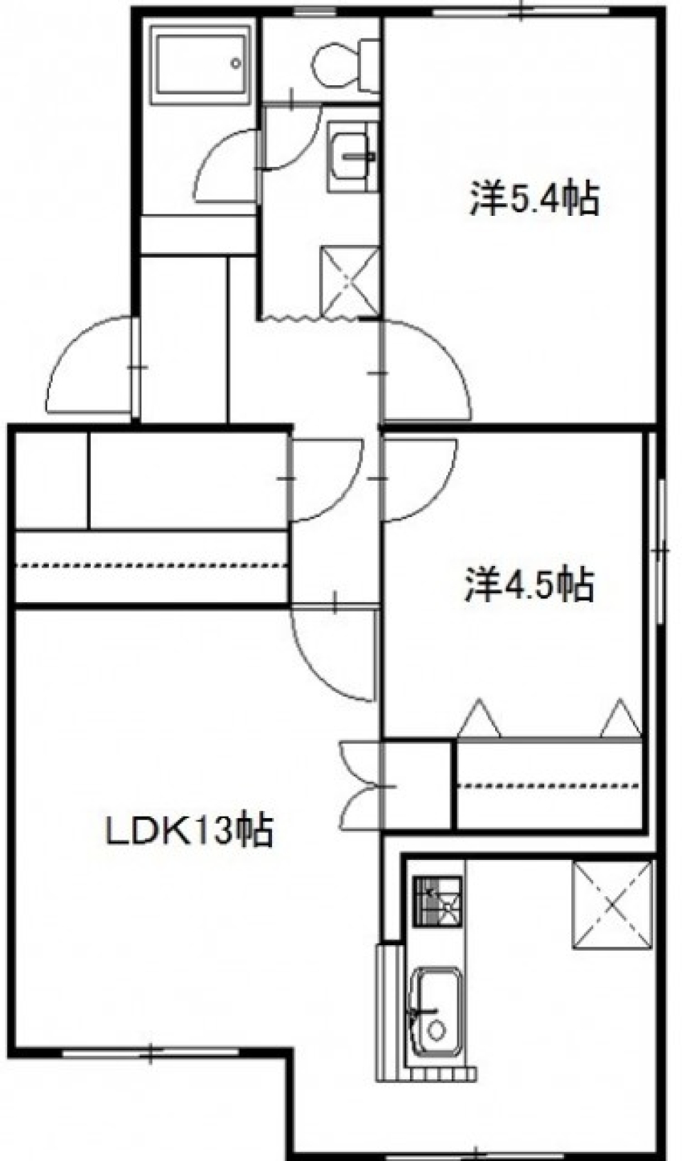 Brooklyn Style in Wadaの間取り図