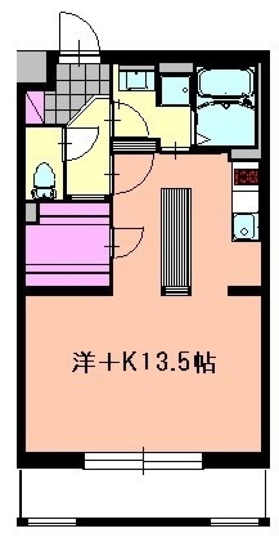 クッキングスタジオ新橋の間取り図